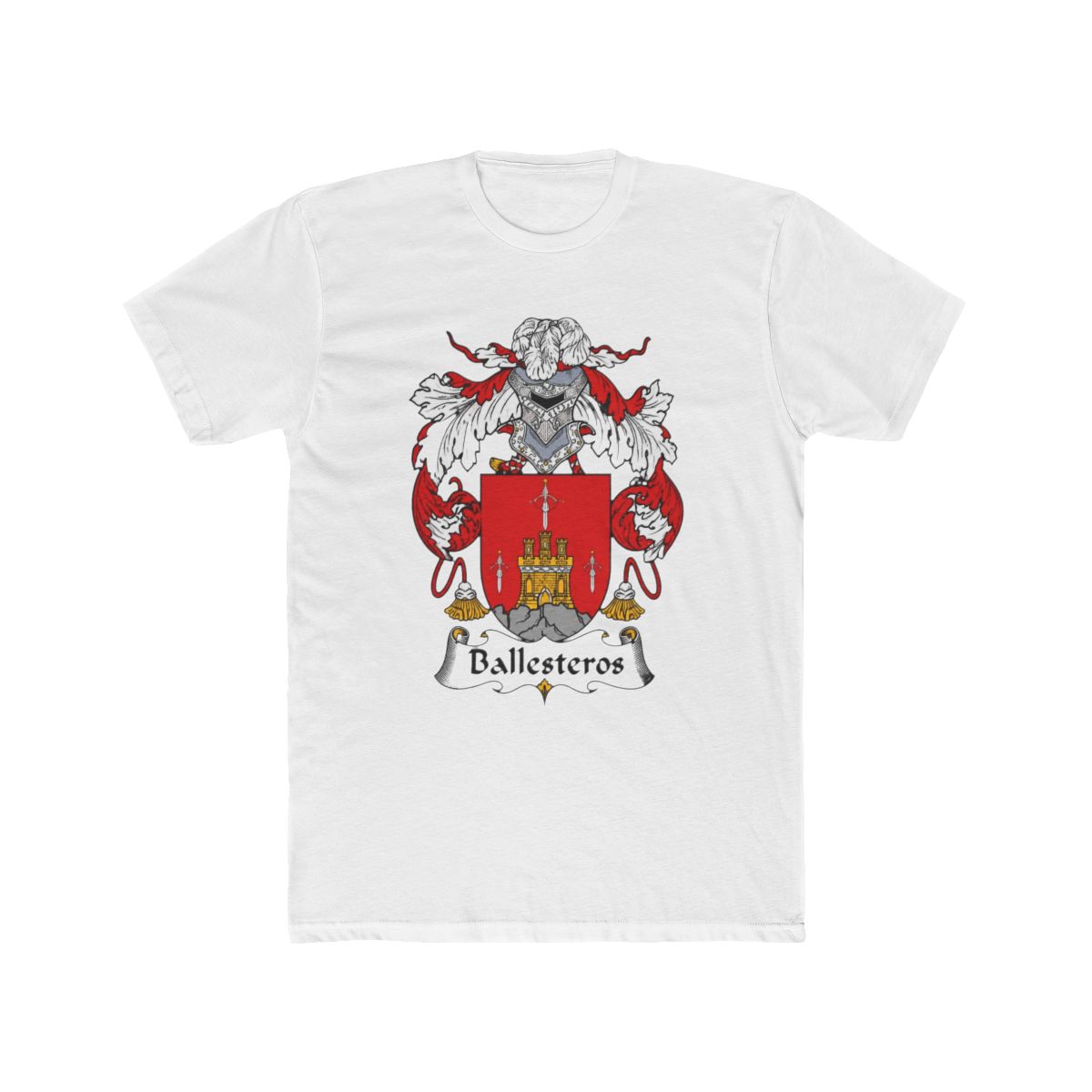 Ballesteros Family Crest T Shirt | Gabito Ballesteros