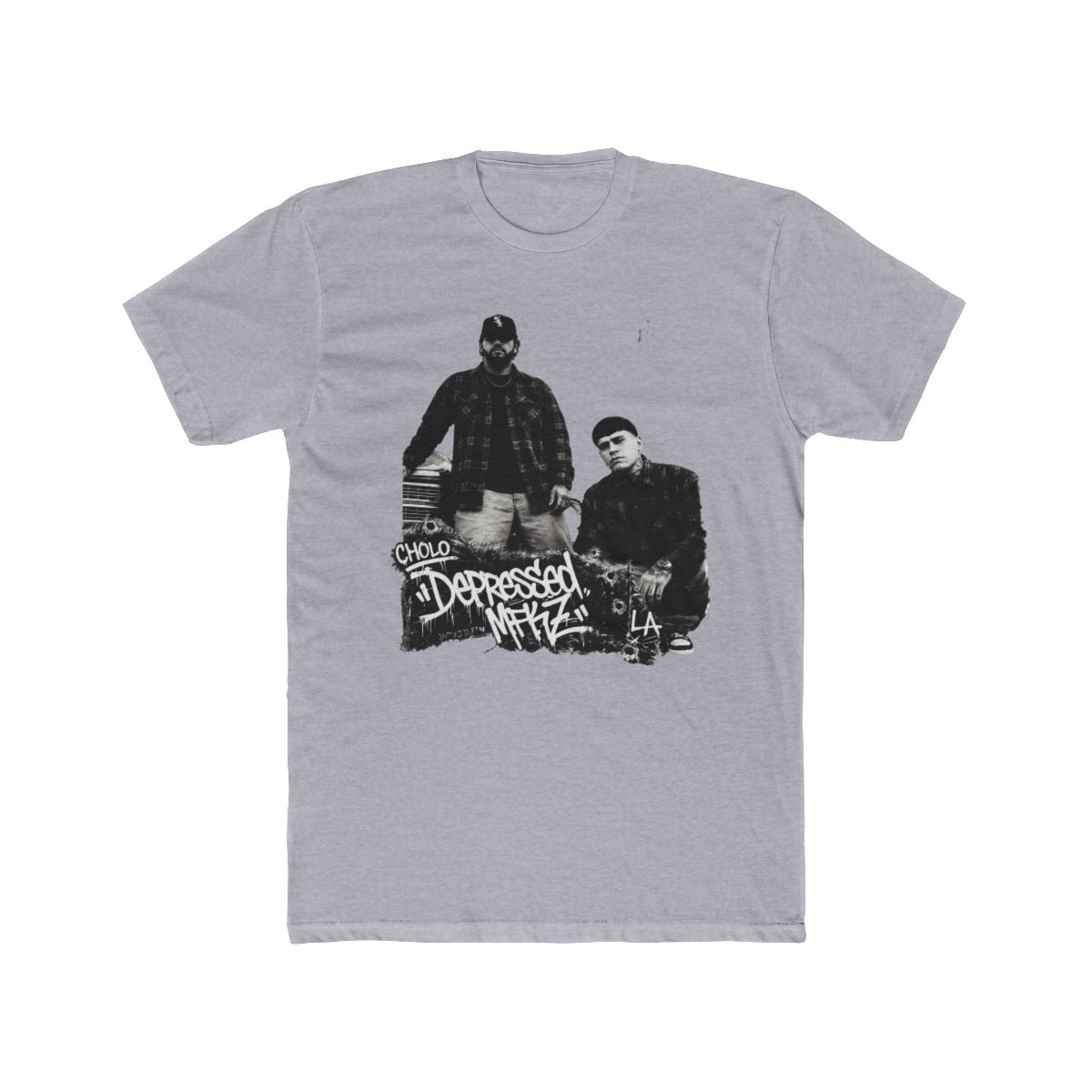 Junior H Cholo T Shirt, Mexican Artists Junior H & Gael Valenzuela Tribute | Gabito Ballesteros - alternate angle 5, merchandise